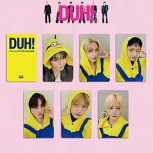 6pcs P1Harmony DUH Photo Cards - Double-Sided Printed K4 LOMO Cards, Glossy Coating, Official Member Album - P1 Harmony Fan Essential, KEEHO, THEO, JIUNG Collectibles - (DUH! Photo Cards), Vibrant Design, High-Quality Printing, Glossy Surface, Kpop Merchandise Gift - Multicolor - View 23