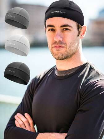  WRELS Unisex Sports Cap - Sweat-Absorbent, Windproof, Breathable, Ideal For Outdoor Activities Like Hiking, Skiing, Cycling And Motorcycling