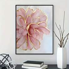 5D DIY Pintura de Diamantes Mosaico - Flores Hermosas, Kit de Arte de Diamantes, Decoración de Pared de Mosaico para el Hogar, Regalo para Amigos en Navidad, Día de San Valentín, Halloween, Acción de Gracias - Multicolor - Ver 4