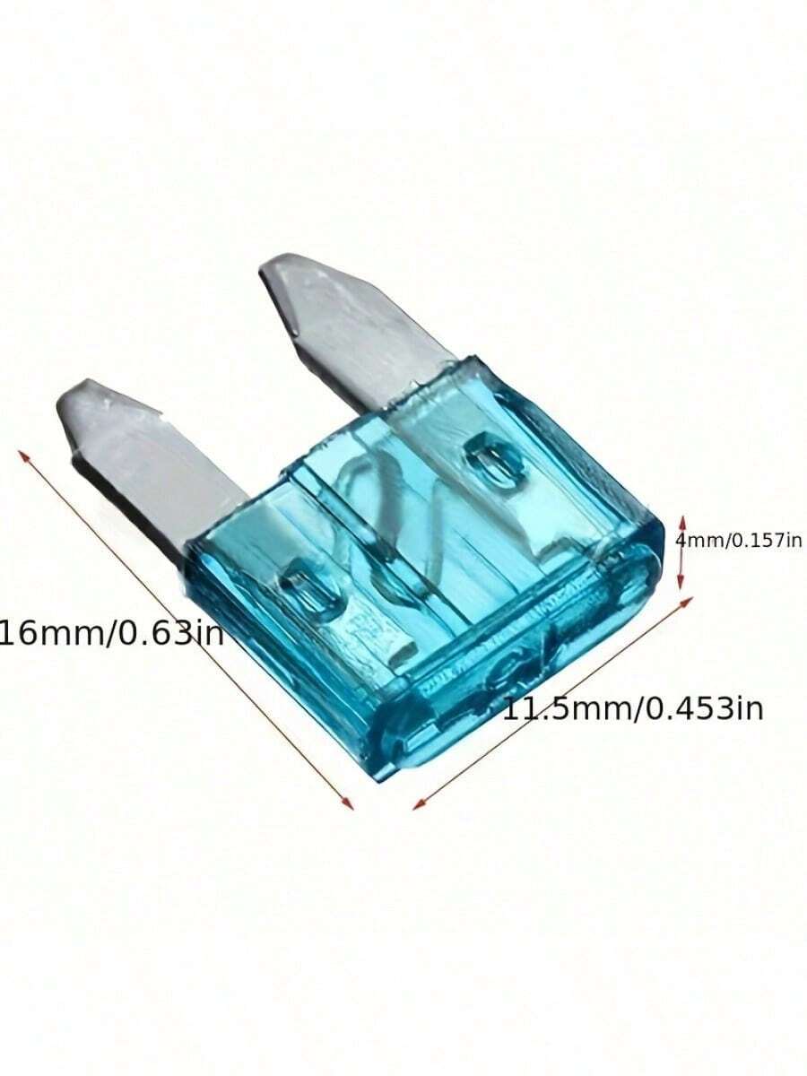 60pcs Bagged Insurance Fuse, Car Fuse, Small Size 5A/10A/15A/20A/25A/30A - 汽車絲插件-60個 - 查看 1