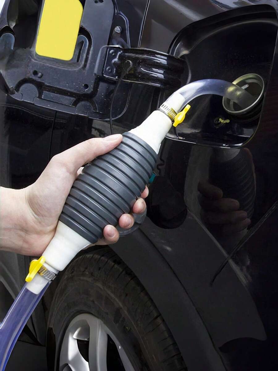 Kit Pompa Pemindahan Bahan Bakar Manual 3 Buah - Termasuk Bola Hisap dan Dua Penjepit, Terbuat dari Bahan Plastik Tahan Lama, Cocok untuk Bensin, Oli Mesin, Air dan Urea, Mudah Digunakan, Dapat Digunakan untuk Mobil, Sepeda Motor dan Rumah Tangga - Pompa oli - View 1