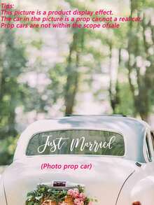 1 Peça Adesivo de Decalque para Carro de Pedido de Casamento (Edição de Natal)
