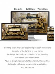 3 件套涤纶数码印花羽绒被套 - 彩色 - 查看 5