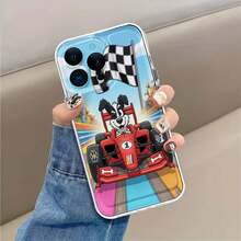 Coche de carreras de perros, número uno en la lista de ganadores. Esta elegante funda es compatible con los modelos  16, 15, 14 Pro Max, 13, 12, 11, XR y XS Plus. Fabricada en silicona TPU, ofrece protección contra golpes y caídas, además de una sensación superior. Es un regalo ideal para familiares, amigos y seres queridos, y una opción perfecta para Navidad.fundas para ,accesorios para celular,fundas para celular,funda  13,fundas ,fundas para  13,funda  16,funda  17 pro max, 17 pro max,funda  15,funda  17,funda ,fundas para  16,fundas  15,funda  14,fundas  17 pro max,protector para ,fundas  11,fundas  12,funda  17 pro,fundas  13,,case  17 pro max,fundas para  11,fundas para  12 - transparente - Ver 6