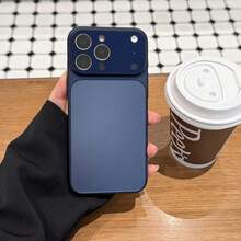 Kompatibel mit iPhone 17 Pro Max Handyhülle, 16 mattes AG Hautgefühl, 15 Pro Großes Fenster Original Maschinenempfinden, 13 Pro Max Vollständige Abdeckung Linse Harte Schutzhülle, 14 Pro - Grau - Übersicht 5