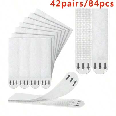 GdBaijiBailihe Picture Hanging Strips Heavy Duty, Removable Adhesive Poster Strips For Frame Mounting Strips Without Nails, Damage Free Hanging Poster Hangers For Classroom, Dorm, Apartment Essentials, White 84 PCS