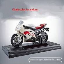 2025 New 1:18 Alloy Motorcycle Model, Realistic Bike Replica, Baking Decor, Scene Ornament, Birthday/Christmas/Holiday Gift, Perfect Present - Multicolor - View 12