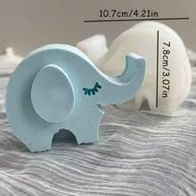 Neue Cartoon Tier (Dinosaurier, Giraffe, Frosch, Elefant, Eule) Silikon Formen, DIY Kerzenformen, weiche Ton Aroma Stein Kerzenformen - Verschiedenfarbig - Übersicht 13