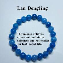 Ladies' Beaded Bracelet, Natural Healing Crystal Gemstone Bracelet, Anxiety And Stress Relief Bracelet, Handcrafted Jewelry Ladies' Gift - Multicolor - View 21