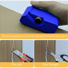 1/2 包全新 DIY 多功能纸板切割工具，配备锋利的手动剪刀，用途广泛：可用于制作猫抓板和宠物笼，以及修剪礼品包装纸和工艺包装。4 种应用场景，经久耐用——是家庭项目和涉及 PET 材料的创意活动的理想之选。 - 彩色 - 查看 5