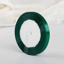 25 Meter/Rolle, 1cm breites Satinband, gewebtes Band für Geschenkverpackung, Tortendekoration, Geschenkschleife, Valentinstag - Verschiedenfarbig - Übersicht 12