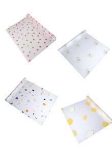 4pcs Lemon Pattern Refrigerator Mats, Washable, Waterproof, Oil-Proof, Suitable For Refrigerator Shelves, Freezer, Cabinet Drawers, Home Kitchen Storage And Organization - Multicolor - View 11