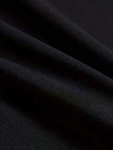 [Sporty T-Shirt]Men'S Japanese-Inspired T-Shirt - Loose Fit Casual Shirt - Mount  & Cherry Blossoms Graphic Tee With Pagoda - Japanese Landscape Design - Machine Washable For Everyday & Formal Outfits - Summer Top For Japan, Travel & Cultural EventsRelaxed Plus Size T-Shirt - 黑色 - 查看 5