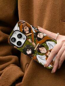 Ángeles de Anime Descansando Juntos para Siempre. Esta elegante funda es compatible con los modelos  16, 15, 14 Pro Max, 13, 12, 11, XR y XS Plus. Fabricada en silicona TPU, ofrece protección contra golpes y caídas, además de una sensación superior. Es un regalo ideal para familiares, amigos y seres queridos, y una opción perfecta para Navidad.fundas para ,accesorios para celular,fundas para celular,funda  13,fundas ,fundas para  13,funda  16,funda  17 pro max, 17 pro max,funda  15,funda  17,funda ,fundas para  16,fundas  15,funda  14,fundas  17 pro max,protector para ,fundas  11,fundas  12,funda  17 pro,fundas  13,,case  17 pro max,fundas para  11,fundas para  12,Ataque a los Titanes - Blanco - Ver 8
