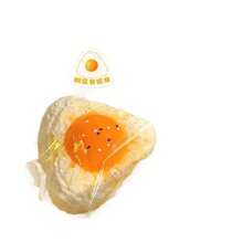 Realistic Food Putty Squeeze Toy - Egg Rice Ball Stress Relief Squeezy Small Tool | Super Soft Desk Stress Relief Toy - Multicolor - View 7