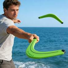 1pc/3pcs Professional Boomerang, Lightweight Anti-Collision, Precise Rotation, Made Of EVA Material, Suitable For Outdoor Sports, Camping, Picnics And Competitive Games, Ideal Camping Accessory, Fashionable Design, Suitable For Beach Parties, Sturdy Structure.