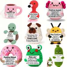 精美茶杯、火烈鸟、蝾螈、乌龟、哈巴狗、蜜蜂等小礼物，总能传递爱意，增添幸福！您可以将这束花放入圣诞袜或生日派对、毕业典礼、情人节、复活节、感恩节等各种场合的礼篮中，给您的女儿、儿子、孙女或孙子一个惊喜。 - 彩色 - 查看 1