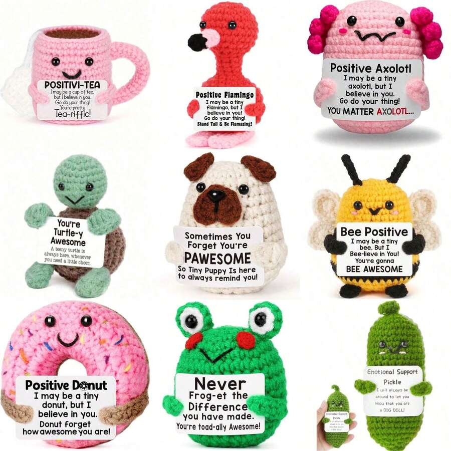 精美茶杯、火烈鸟、蝾螈、乌龟、哈巴狗、蜜蜂等小礼物，总能传递爱意，增添幸福！您可以将这束花放入圣诞袜或生日派对、毕业典礼、情人节、复活节、感恩节等各种场合的礼篮中，给您的女儿、儿子、孙女或孙子一个惊喜。 - 彩色 - 查看 1