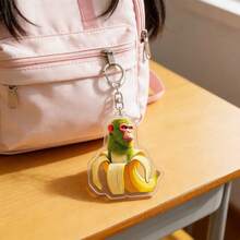 2026 New Arrival: Classic Italian Mountain & Sea Themed Keychain, Backpack Charm, Fun Keyring - Perfect Gift For Friends, Must-Have Back To School Item - Multicolor - View 5