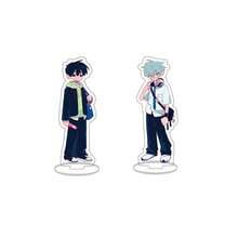 1/2个外星人动漫角色亚克力立牌，动漫迷生日礼物，色彩鲜艳的插画，精细的设计，动漫周边商品