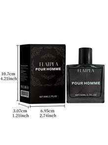 50毫升/1.7液盎司男士奢华古龙水及木质香调香水喷雾 - 持久迷人香气，适合约会/日常/派对，浪漫情侣香氛，提升浪漫情调，完美情人节礼物 - 木質香調 - 查看 8