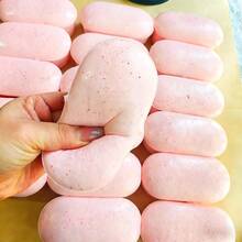 Mochi Squishy Toys, Soft Slow Rebound Squeeze Toys, Creative Stress Relief Toys For Teens, Ideal Gift For Friends, Practical Joke Props, Holiday Gifts. Birthday Gifts (Spray Color May Vary Due To Different Batches, Which Does Not Affect Product Quality, Packaging Is Random) - Multicolor - View 6