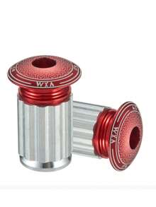 1个自行车车把堵头，铝合金材质，适用于山地车直把和公路车弯把。 - 彩色 - 查看 6