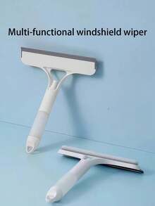 1pc Multifunctional Glass Cleaning Brush With Built-In Spray Bottle And Squeegee, Streak-Free Window Cleaning Tool, Household Cleaning Tool, 3-In-1 Cleaning Scraper, Heavy Duty Window Scraper, Window Cleaning Kit - Multicolor - View 8