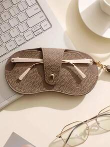 1PC Anti-Pressure Glasses Pouch, Portable Eyeglasses Bag, Hanging Design Eyewear Storage Case, Anti-Lost Protective Cover, Ideal Gift - Nhiều màu - Xem 7