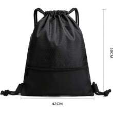 Drawstring Backpack, Waterproof Sports Travel Backpack, Sports Backpack With External Compartment, Soccer Backpack Suitable For Beach, Vacation, Swimming, Travel, 38209517 - Rusty Rose - View 5