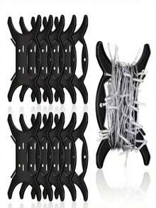 5个装圣诞灯串整理器卷轴 - 通用电缆卷绕器，适用于照明、延长线和花环