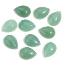 5pcs Or 10pcs/Pack Natural Water Drop Shape Cabochon Gemstones, Multi-Styles Loose Stones For Handmade DIY Jewelry Making Like Necklace, Ring, Bracelet, Vintage, Amethyst, Charoite - Multicolor - View 43