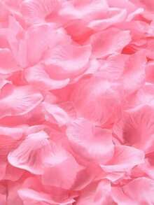 100pcs/200pcs/500pcs/1000pcs Per Pack, Multiple Colors Available, Artificial Rose Petals, Suitable For Wedding Decoration, Wedding Supplies, Romantic Night, Proposal Decoration, Valentine's Day, Wedding Anniversary, Dining Table Decoration And Other Occasions. - White - View 6