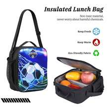 3PCS Kids Backpack For Boys, Soccer Bookbag Set With Lunch Box?Cute School Bag For Preschool Toddler - Backpack - View 6