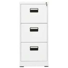 vidaXL Classeur Blanc 46x62x102,5 cm Acciaio - Bianco - Visualizzare 3