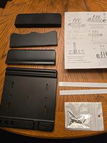 Vertical Laptop Stand For Desk,Dual Slots Plastic Laptop Holder With Space Saving 4-In-1 Design,Adjustable Laptop Organizer Storage Supports - Multicolor - View 10