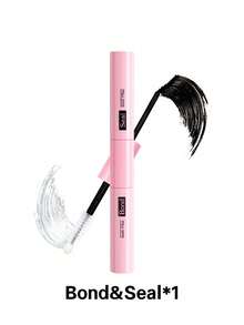 640PCS D Curl Individual Lash Clusters High Capacity 30D+40D+60D+80D/40D+60D+80D+100D 8-16mm DIY Lash Clusters Extra Thick&Natural Look&Wispy&Long-Lasting&Waterproof Reusable Individual Segmented False Eyelashes Eyelash Extension Kit With Makeup Tools - Black - View 8