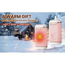 Women's Sunshine Portable Heating Belt - USB Rechargeable, 3-Speed Temperature And 4-Mode Massage, Quick And Warm Abdominal Wrap, Perfect Gift, Warm Palace Belt, Women's Portable Heating Belt, , Menstrual Heating Pad, Back Heating Pad - Pink Handwarmer 2pcs - View 9