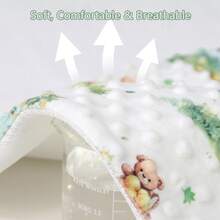 1pc Inclined Pillow, Anti-Spit Milk Slanted Pad, Baby Care Pillow, All-Season Breathable Newborn Anti-Choking Milk Leakage Feeding & Sleeping Pillow - Multicolor - View 9