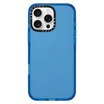 CASETiFY インパクト  16 Pro Max ケース [スリム/ 2. 5mの落下試験をクリア (MIL規格4倍相当)/ ワイヤレス充電に対応] - スカイ ブルー
