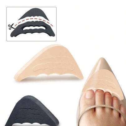 2/4pcs Adjustable Insoles To Shrink Shoe Sizes, Anti-Slip Pads For High Heels, Soft And Suitable For Various Types Of Shoes,Heels For Women,Shoe Accessories,Valentine's Day,