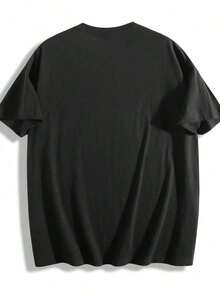 Men's Christian Faith Graphic T-Shirt - The Way The Truth The Life Cross Design, % Cotton Breathable Regular Short Sleeve T-Shirt, Suitable For Spring Summer Casual And Outdoor Wear, Religious Theme Clothing, Casual Wear Bold Graphic T-Shirt Comfortable Style, Christian T-Shirt - Unisex Plus Size Top - màu đen - Xem 3