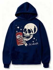 Til Death Crew Neck Hoodie Fitness "Till Death" Hoodie - White - View 4