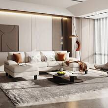 Furniwell Sectional Sofa Couches For Living Room, U Shaped Modular Sectional Sofa, Convertible Sofa Bed 6 Seats Sectional Sleeper Sofa Comfy Couch With Adjustable Backrest - Beis - Ver 3