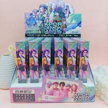 1pc New Black Ink Pen, 0.5mm Gel Pen For Students, Anime Character Stationery, Suitable As Christmas Stocking Stuffer, Christmas Gift, Christmas Decoration - Multicolor - View 7