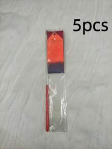 1/3/5 Pcs Gymnastics Ribbon Wands, Beach Outdoor Party Magic Wands And Ribbon Gifts, Shiny Ombre Color Rhythmic Gymnastics Ribbons, Rhythmic Gymnastics Ribbon Gifts Streamers And Rotating Rods, Artistic Gymnastics And Ballet Spinning Ribbons, Ideal For Artistic Dance And Gymnastics Performances - Multicolor - View 5