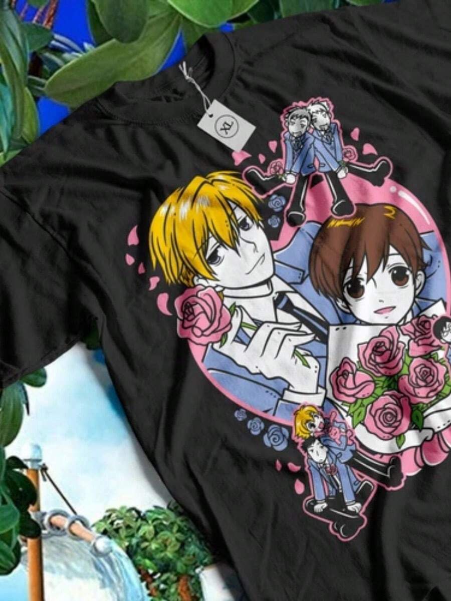 Sekai-Ichi Hatsukoi-Shirt Anime Manga Lover Japanese Otaku Shirt All Size - 黑色 - 查看 1