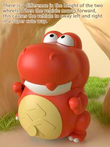 Magnetic Walking Dinosaur Baby Toy Set (1PC) - 6 Colors Wobble Dino Educational Activity Toys With Sensor, Early Learning Montessori Toys For Toddlers 18M+, Perfect Holiday, Birthday, Christmas,New Year Gift For Kids - Multicolor - View 10