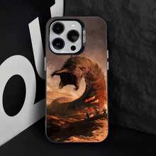 Funda de Teléfono D-Dune-es para 17,16,15,14,13,12,11,Pro,Max,Plus, Cubierta Negra de TPU - z2 - Ver 4