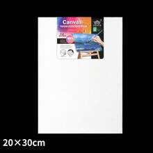 opeth 1个280克棉质帆布3D木质方形画框，适用于油画、丙烯画，白色画框，白色木质棉质帆布画框，密度板圆形画框 - 白色 - 查看 19